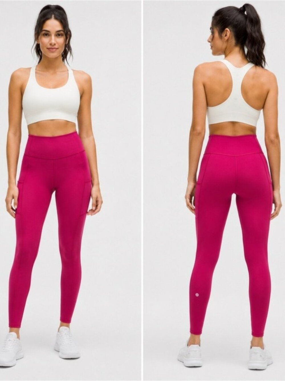 Lululemon All The Right Places Pant II Pink High Rise Leggings Size 0